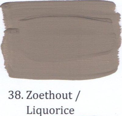 Matte muurverf 2,5 ltr 38- Zoethout