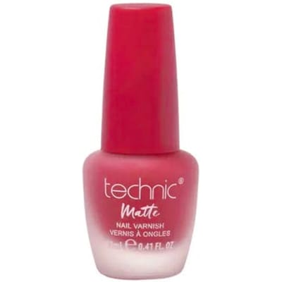Technic Matte Nail Varnish Strawberry Shortcake 12 ml