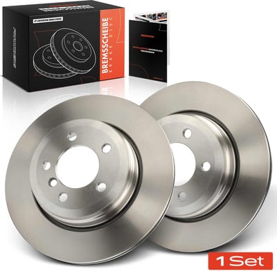 Frankberg 2x Remschijven Achteras voor BMW 7er E65 E66 E67 30L 36L