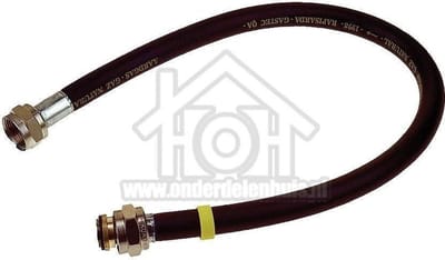 Universeel Gasslang Rubber flexibel voor los staande apparaten Gastec 100 cm met