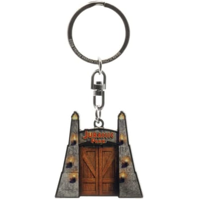 Jurassic Park Sleutelhanger - Gates - voor Geen - standaard