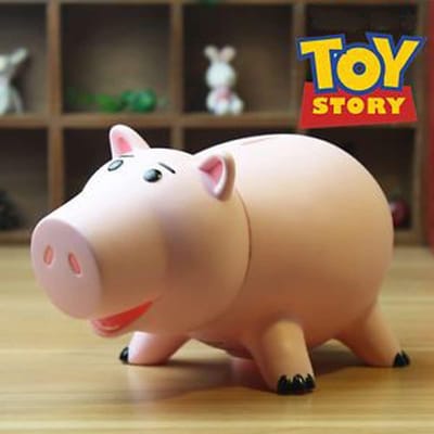 Inovra- Spaarpot Hamm - Schattige plastic spaarpot - Voor kinderen/volwassenen - Ideaal als cadeau - 100% nieuw - Makkelijk te openen - Spaarvarken