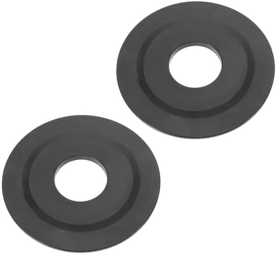 Toiletspoelklep Rubber Ring Set - 2 Stuks - Universeel voor Toiletten en Wasmachines - 24mm ID, 72mm OD - Duurzame Accessoires voor Siamp en Storm Toiletten