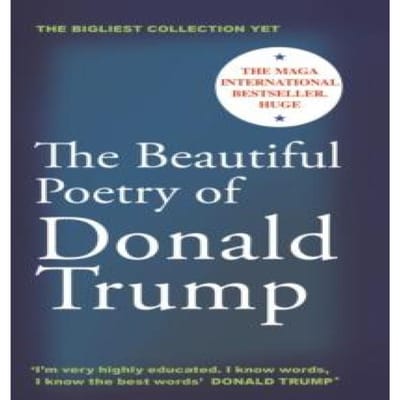 De Schone Poëzie van Donald Trump door Rob Sears Hardcover Boek 9781837262663