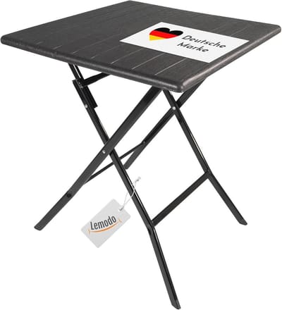 Praktische en stijlvolle klaptafel voor buiten en binnen - 62 cm