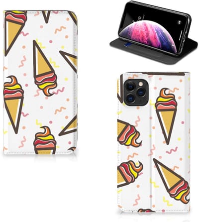 Book Case voor Apple iPhone 11 Pro Max Flip Style Cover Icecream