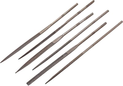 Revell Vijlenset 6 stuks - Modelbouw Gereedschap - 39077 Mini Naaldvijlen - In verschillende vormen