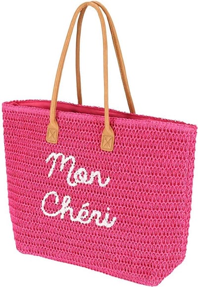 Sarlini Beach Strandtas Mon Chérie Fuchsia