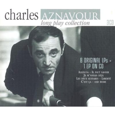 CD CHARLES AZNAVOUR - Long Play Collection  GLD25635 Goldies 2013 Europa Pop Gebruikt