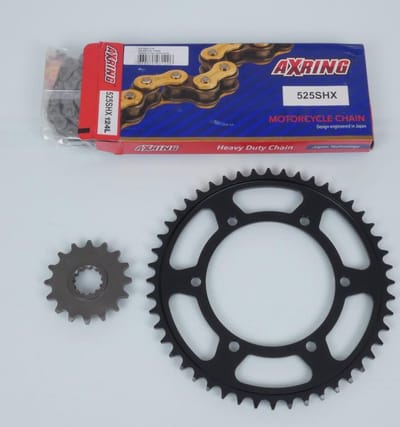 axring kettingset voor motor yamaha 800 fz8 2010 tot 2016 16x48 p 525 al 130mm nieuw