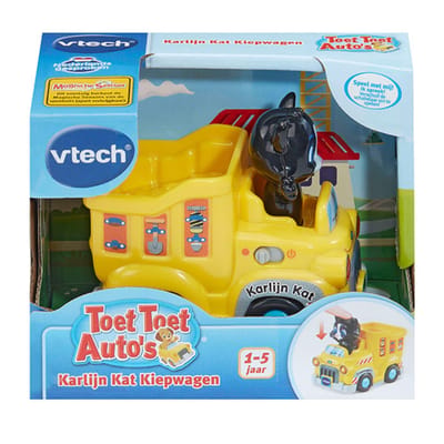 Vtech Toet Toet Auto's - Karlijn Kat Kiepwagen Interactief speelgoed