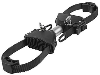 Verstelbare Framehouder voor Fietsdraagers - 15 cm, Afsluitbaar, Geschikt voor Framediameter 3-8 cm - Zwart