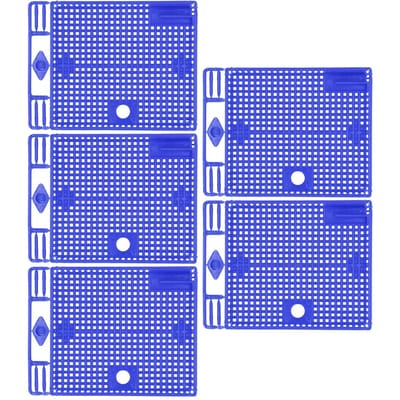 5 Stuks Herbruikbare Koninginnenisolator Draagbare Koninginnen Introductie Kooi Imkerij Gereedschap Blauw blauw