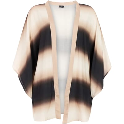 Protest PRTFade - Kimono Dames - Korte mouwen - Loose fit - Zwart