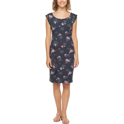 Ragwear jurk tamy Wit-S (36)