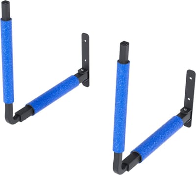 QLS BOX1 BLAUW 1 Paar Muurbeugel Voor Dakkoffer Zwart Metalen 57 cm Beugel 8568