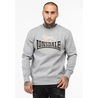 Lonsdale-sweater Lawins-sweater met ronde hals, normale pasvorm