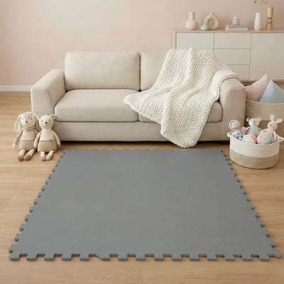 Van dag Één: 18-delige Baby Puzzel Speelmat - 30x30 EVA Schuim Kruipmat Vloermat Speeltapijt Kind