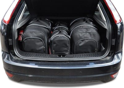FORD FOCUS HATCHBACK 2004-2011 4-delig Reistassen Auto Interieur Kofferbak Organizer Accessoires