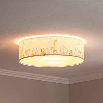 Euluna Kinderkamer plafondlamp Max, Ø 50 cm