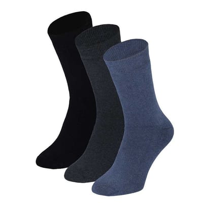 Apollo - Badstof sokken - Unisex - Maat 36 t/m 47 - 3-Pak - warme sokken dames - warme sokken heren - Wintersokken - warme sokken