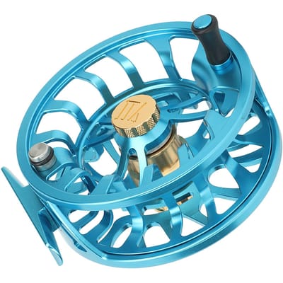 Moulinet de Pêche à la Mouche 7 9 Étanche 2+1BB Moulinet de Pêche Robuste Moulinet à Mouche Léger en Aluminium CNC pour la Pêche Bleu bleu