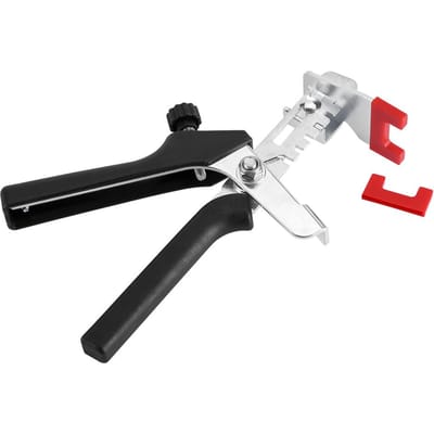 1 stuks Vloerklem Tegelzoeker Tegelwaterpas Systeem Keramische Tegels Installatiegereedschap(Zwart) Black