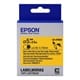 Epson LK-4YBA5 krimpkous zwart op geel 5mm (origineel)