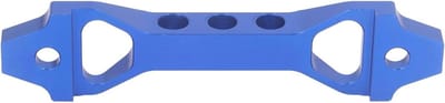 Batterijhouder - Accuklem Bevestiging - Voertuig Stabiliteit - Verstelbare J-haken - Universele Maten - Blauw