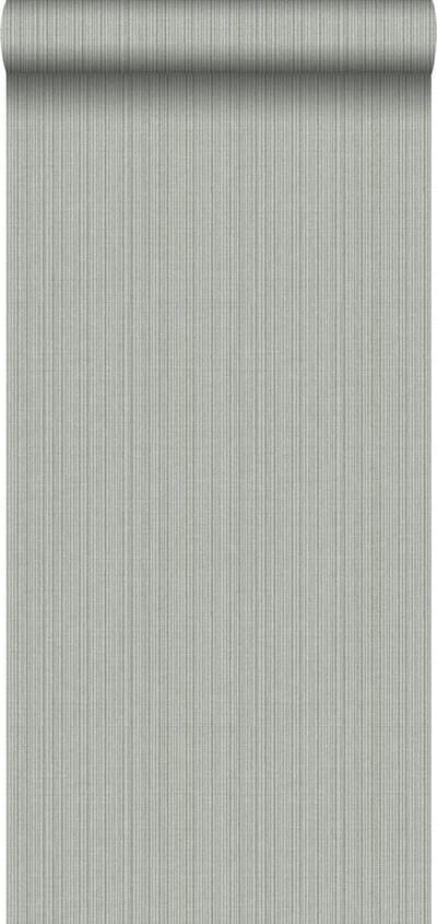 Origin Wallcoverings behang geweven structuur grijs - 347629 - 0,53 x 10,05 m