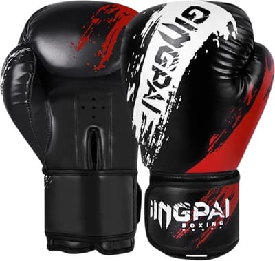 Nivard Bokshandschoenen - Kickboks Handschoenen - Boxing Gloves Set - Vecht Handschoenen - Heren - Dames - Zwart - Volwassen