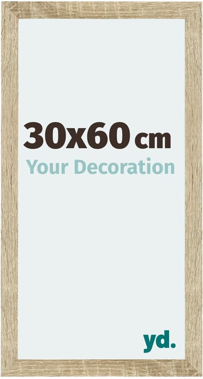 Your Decoration - Fotolijst 30x60 cm - MDF - Sonoma Eiken - Mura