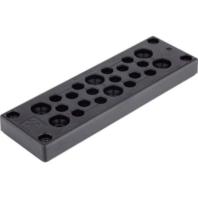 LAPP SKINTOP® MULTI Version 1 Meervoudige kabeldoorvoerplaat UV-bestendig Klem-Ø (max.) 16 mm Plaatdikte (max.) 14 mm Polycarbonaat 1 stuk(s)