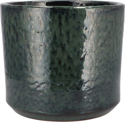 DK Design Bloempot model Green Glaze - groen - D23 x H26 cm - glanzend