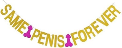 *** Same Penis For ever Slinger - Voor Vrijgezellenfeesten van Vrouwen - Bachelorette Party Versiering - Bruid Trouwen - van Heble® ***