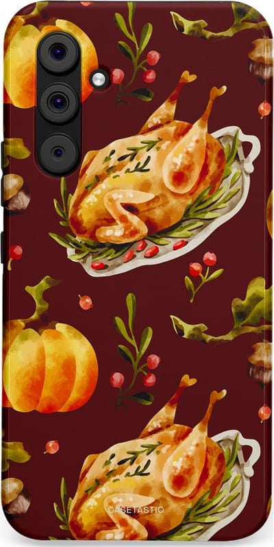 Casetastic Hoesje Geschikt voor Samsung A54 (5G) - Stijlvolle Beschermende Duo-layer Case - Overvloed