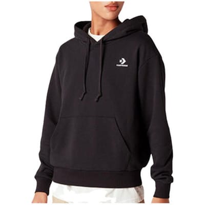 Capuchon sweaters Converse Sweat à capuche Embroidered Star Chevron noir