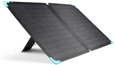 Opvouwbaar Zonnepaneel - Draagbare Energie - Energie Opwekken - Hoge Efficiëntie 22% - 120 Watt - Zwart
