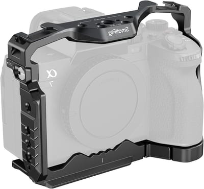 Camera Cage voor Sony Alpha 7R V, 7 IV, 7S III en A1 met AirTag Slot en Bescherming