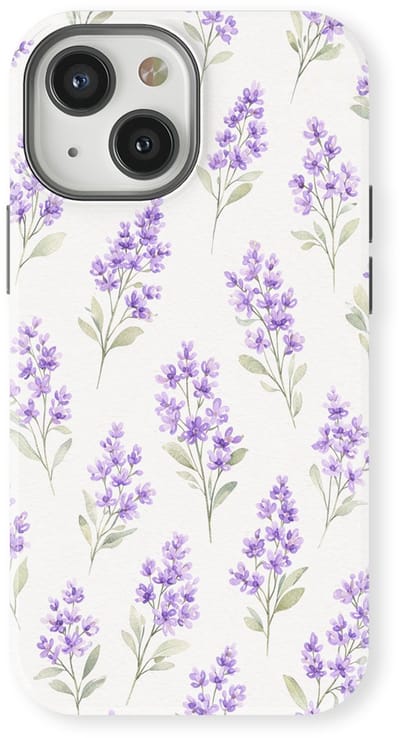 Bloemen Design Hoesje geschikt voor iPhone 13 Mini | Flower Print Tough Case met Mag | Shockproof | Bloemen Motief Backcover geschikt voor iPhone 13 Mini Provence Garden