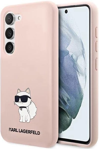 Karl Lagerfeld KLHCS23MSNCHBCP S23+ S916 hardcase różowy/pink Silicone Choupette