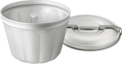 Dr. Oetker Stoompan voor Pudding & Desserts - Aluminium - Ø21 x 165cm