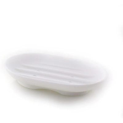 Porte-savon de salle de bain, support de plateau économiseur, étui pour douche, égouttoir en caoutchouc de Silicone pour barre de savon, éponge, épurateur de cuisine ivoire