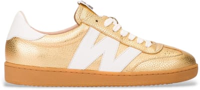 Wonders Nubia 01 goud leren sportschoenen