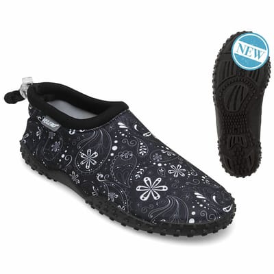 Slippers Mandala Unisex voor volwassenen Zwart Wit - 37