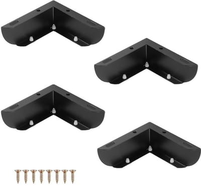 Allecto - Sofa Voeten - Metalen Poten - Duurzaam en sterk - 60 mm