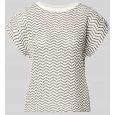 regular fit T-shirt in brei-look