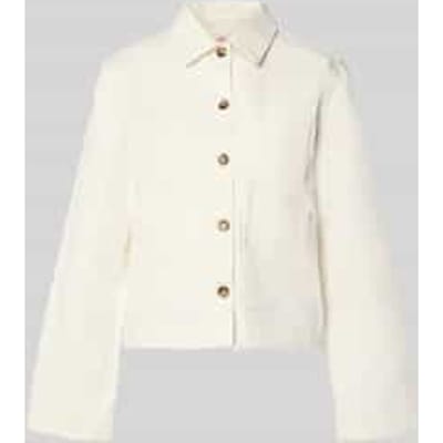 relaxed fit jeansjack van mix van biologisch katoen model 'HOTEL AMOUR'