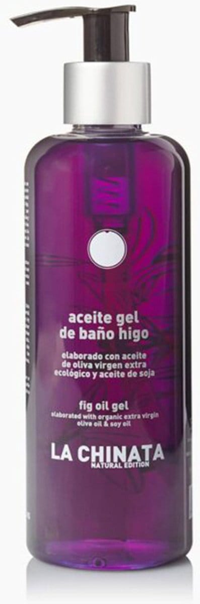 LaChinata Bio bad gel olie met Vijgen en Olijfolie, badolie 250ml