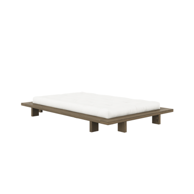 Karup Japan bed - 106 Carob brown lacquered - 120 x 200 cm